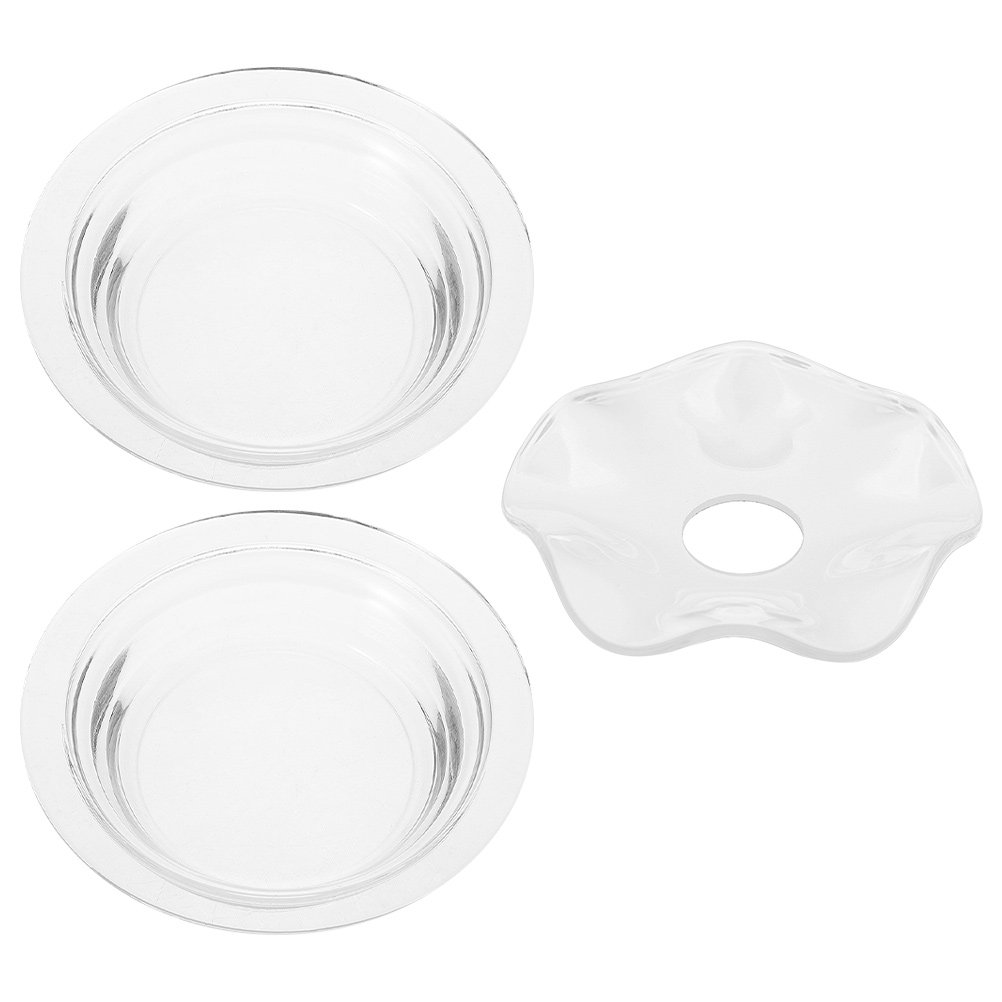 Aromatherapy Diffuser - Conjunto de 3 pratos de vidro
