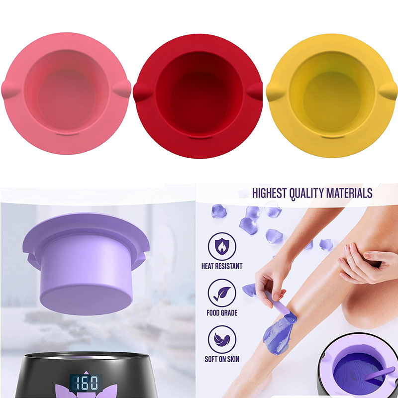 Wax Warmer - Cabelo remoção cera substituição tigelas, reutilizável