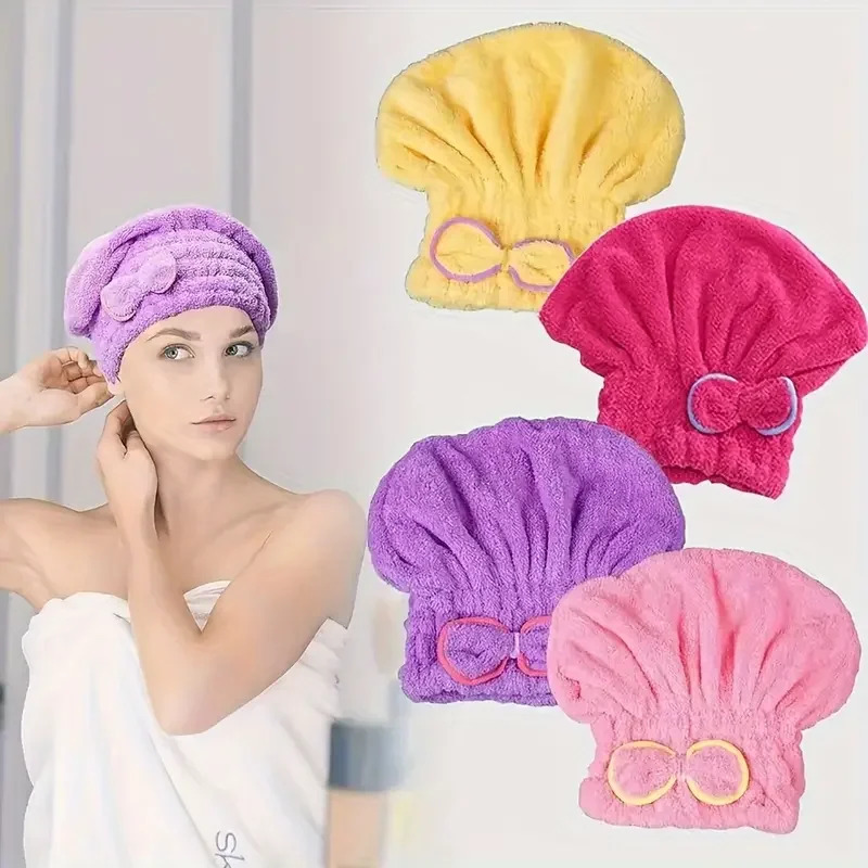 Spa Towel - Touca de Cabelo de Secagem Rápida