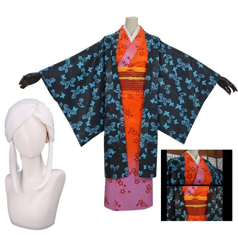 Bathrobe - Fantasia de Cosplay Anime Ubuyashiki Amane,