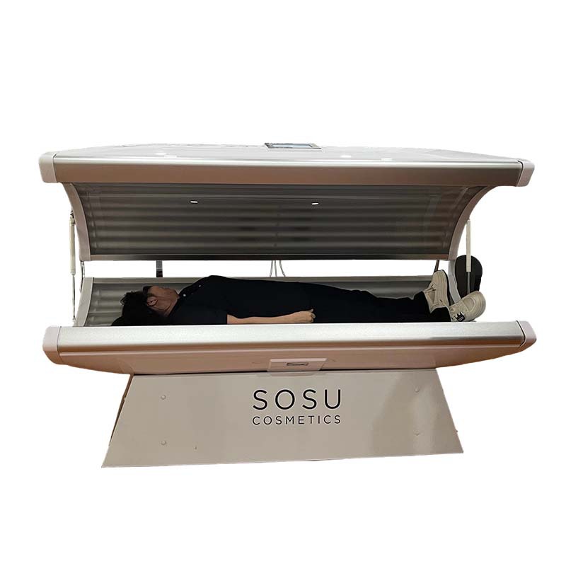 Spa Wellness Gym - Cabine de Bronzeamento em Acrílico –