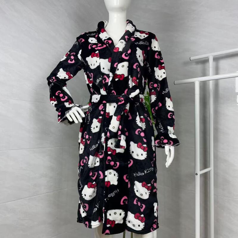 Bathrobe - Camisola Hello Kitty Nova Coleção Outono
