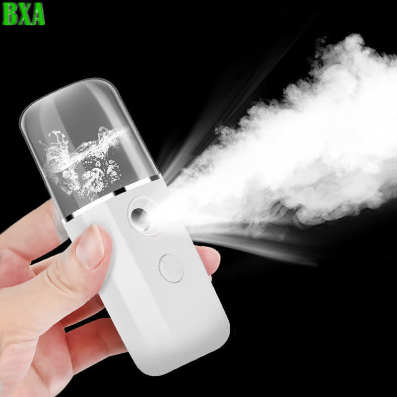 Face Steamer - Novo Pulverizador Facial Recarregável, Umidificador, Nebulizador,