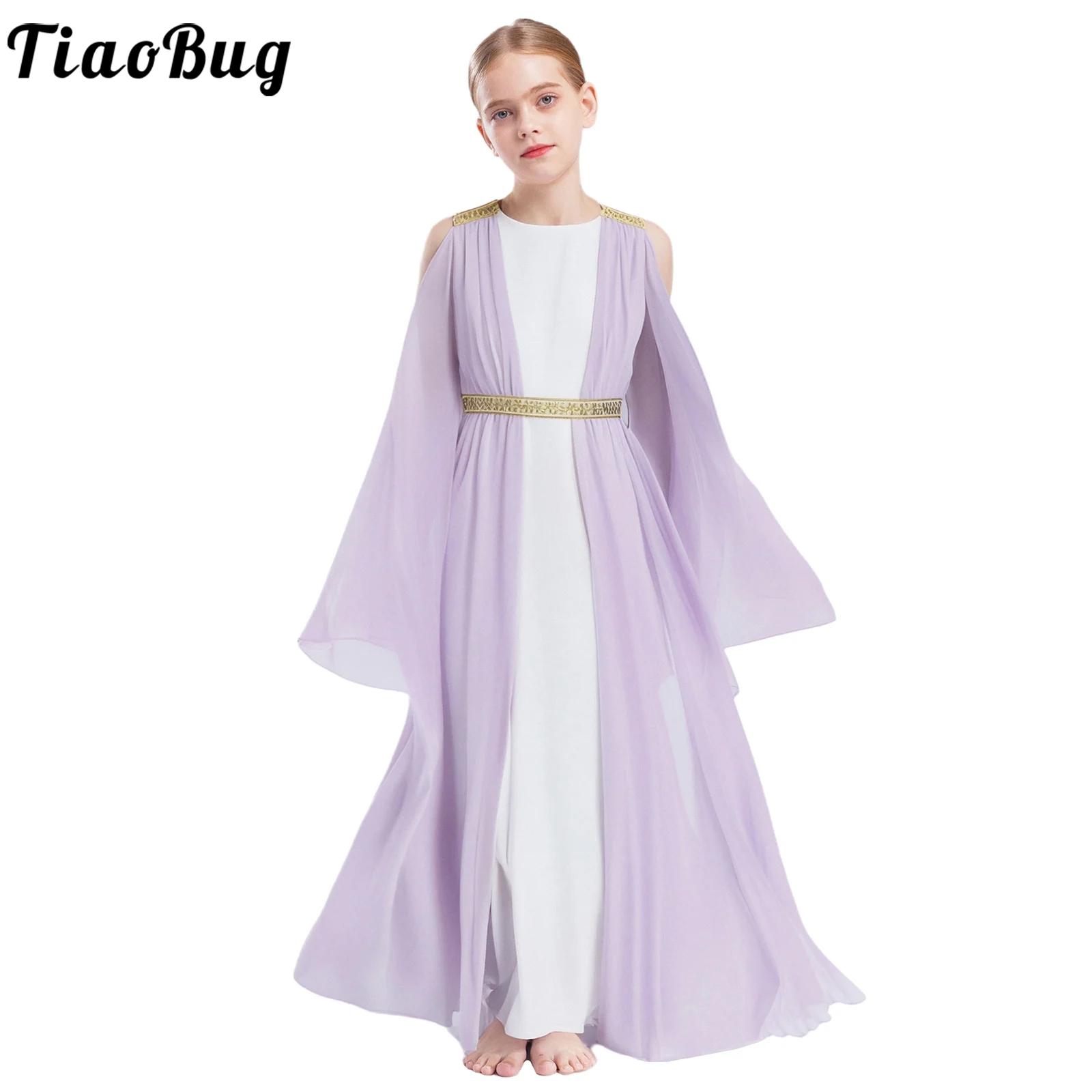 Bathrobe - Meninas athena traje grego princesa vestido