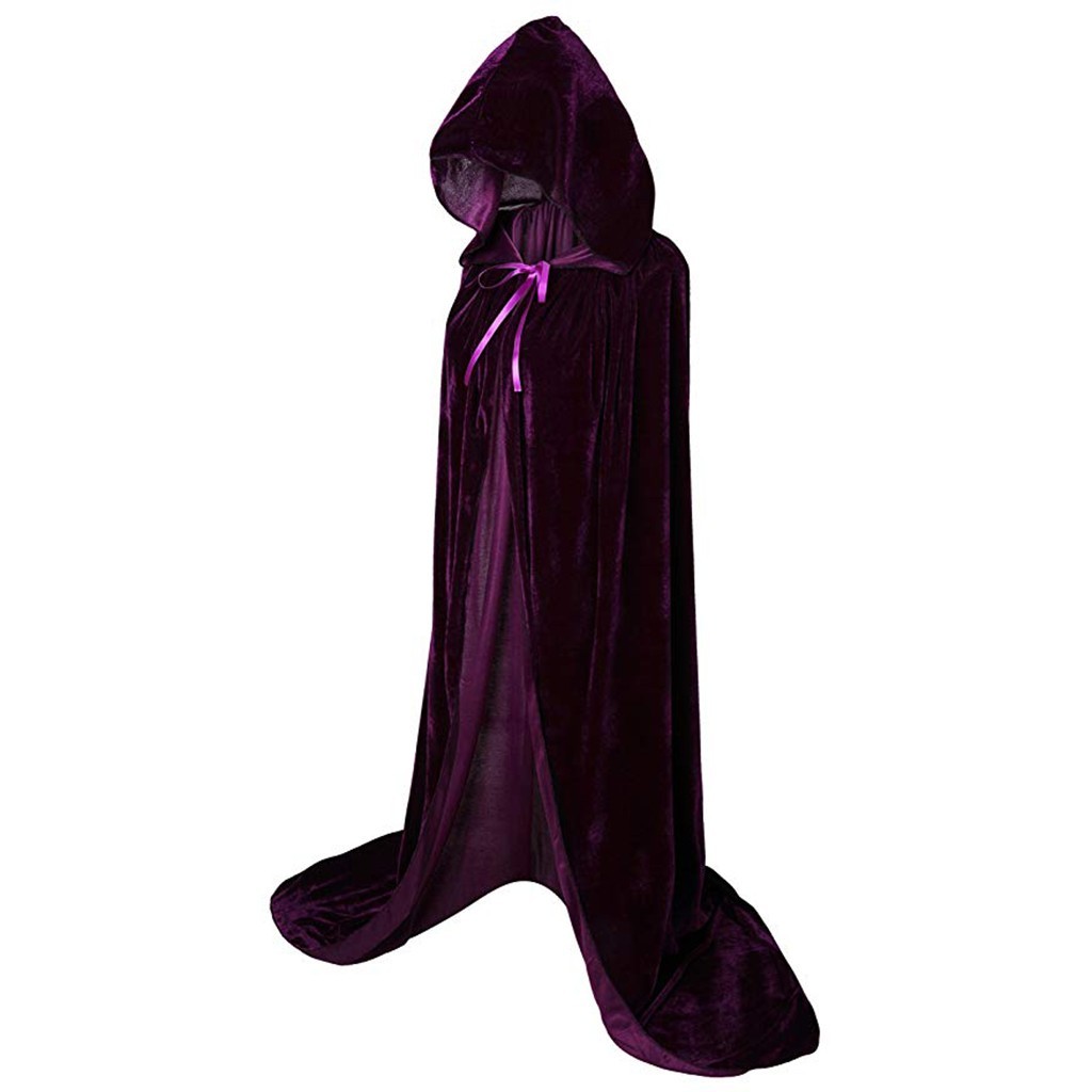 Bathrobe - Capas de halloween gótico com capuz