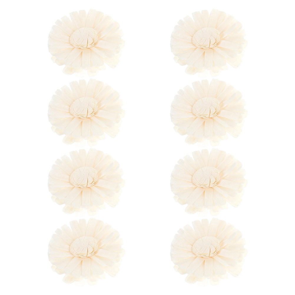 Aromatherapy Diffuser - 8 Peças de Flores Artificiais de