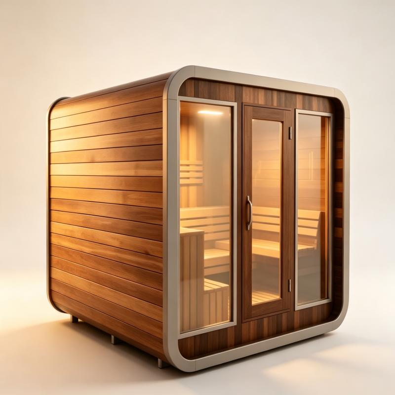 Spa Wellness Gym - Cabine de Sauna de Luxo Personalizada