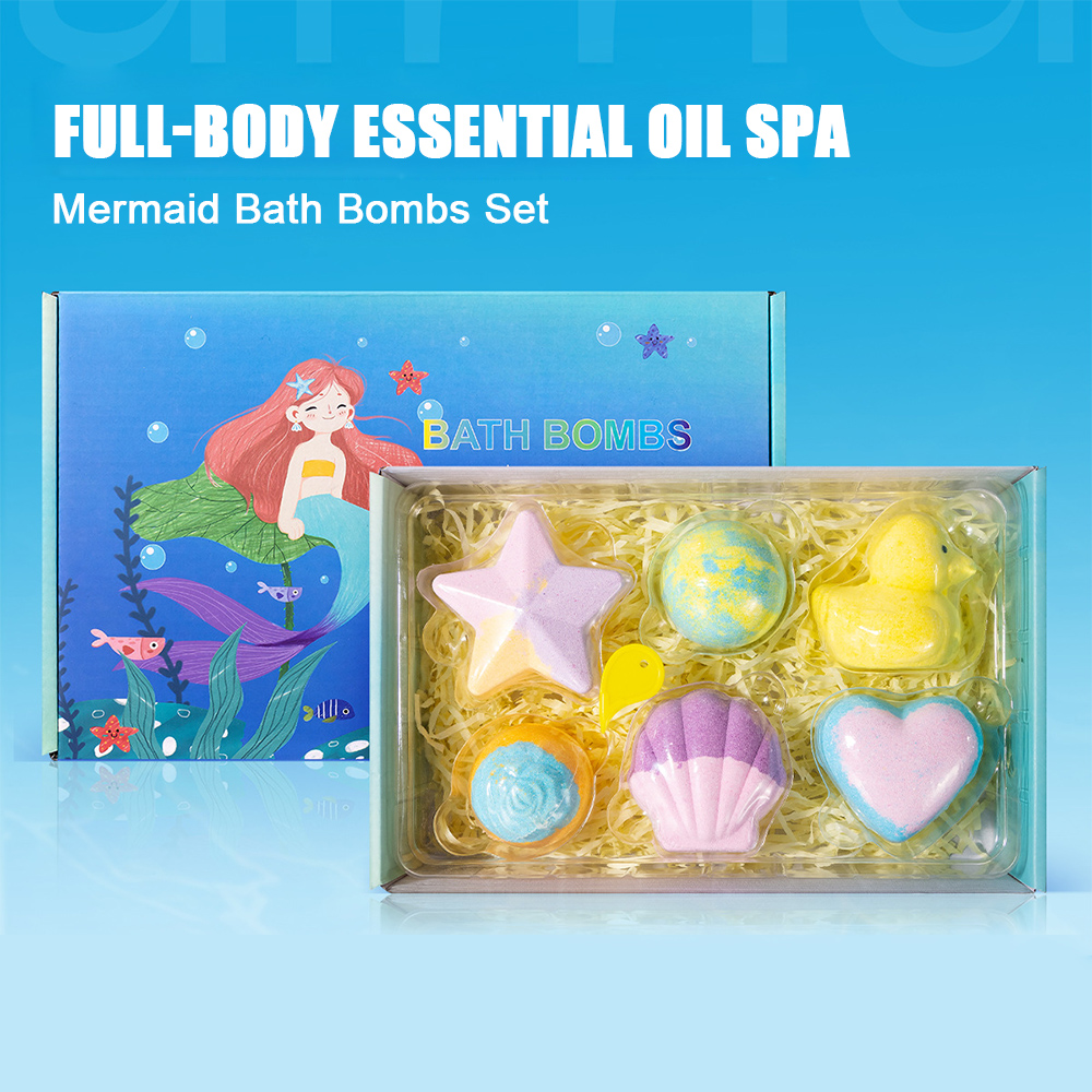 Bath Salts - Conjunto de 6 Bombas de Banho