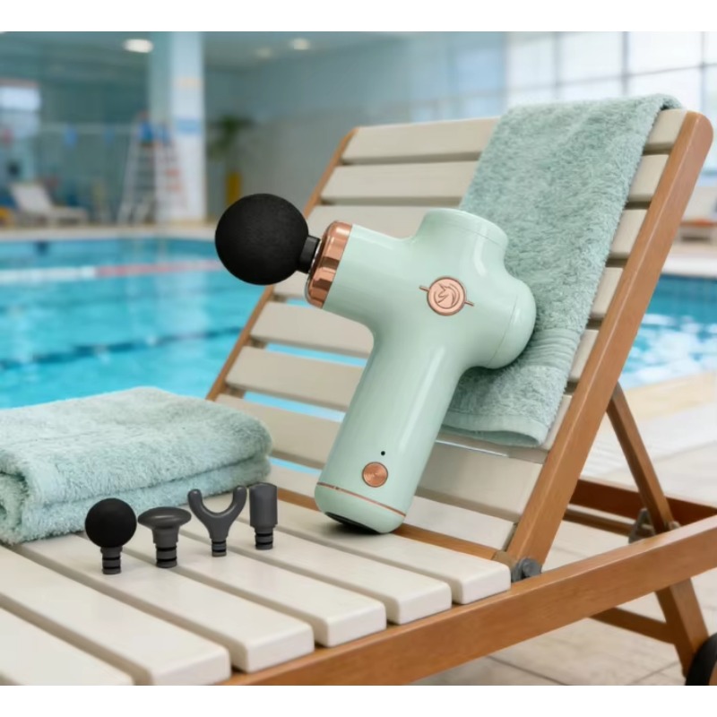 Massage Gun - Mini Pistola de Massagem Portátil com