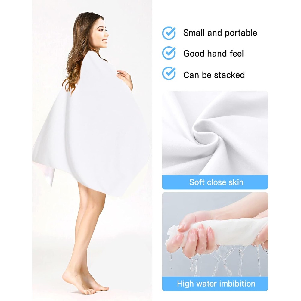 Toalha de Praia Branca Pura, L - Spa Towel avaliação e preço