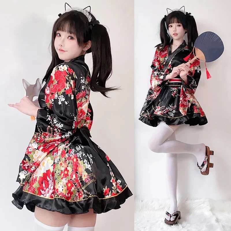 Vestido quimono japonês modifi - Bathrobe avaliação e preço