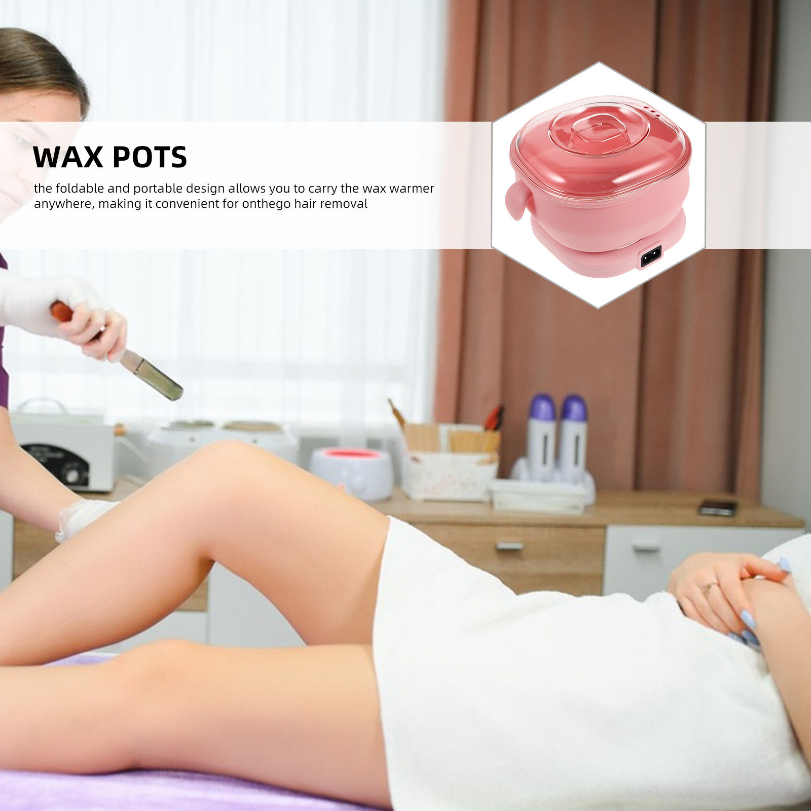Aquecedor de cera portátil e d - Wax Warmer avaliação e preço
