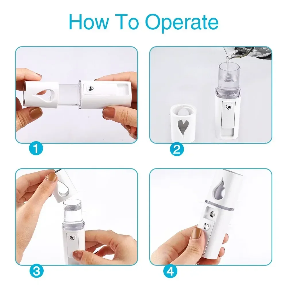 Spray Facial Nano para Limpeza - Face Steamer avaliação e preço
