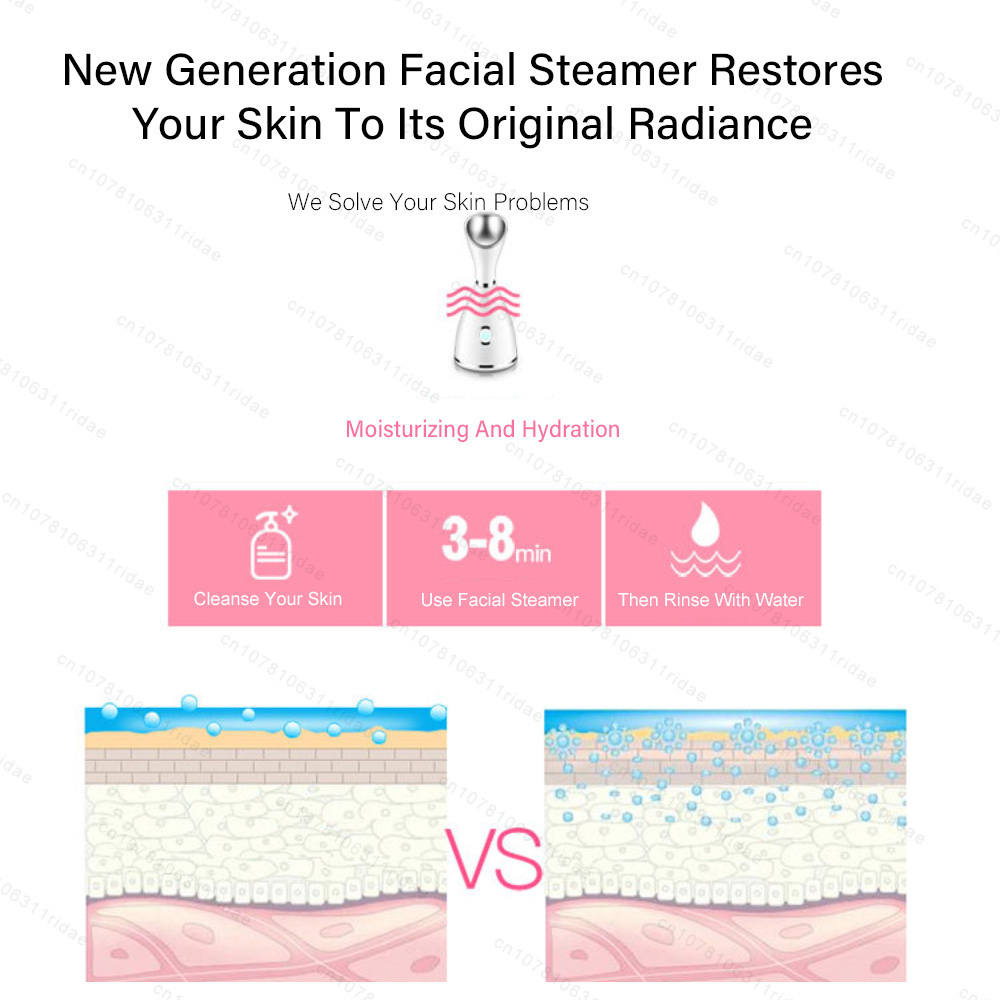 Vaporizador Facial 70ml Nano S - Face Steamer avaliação e preço