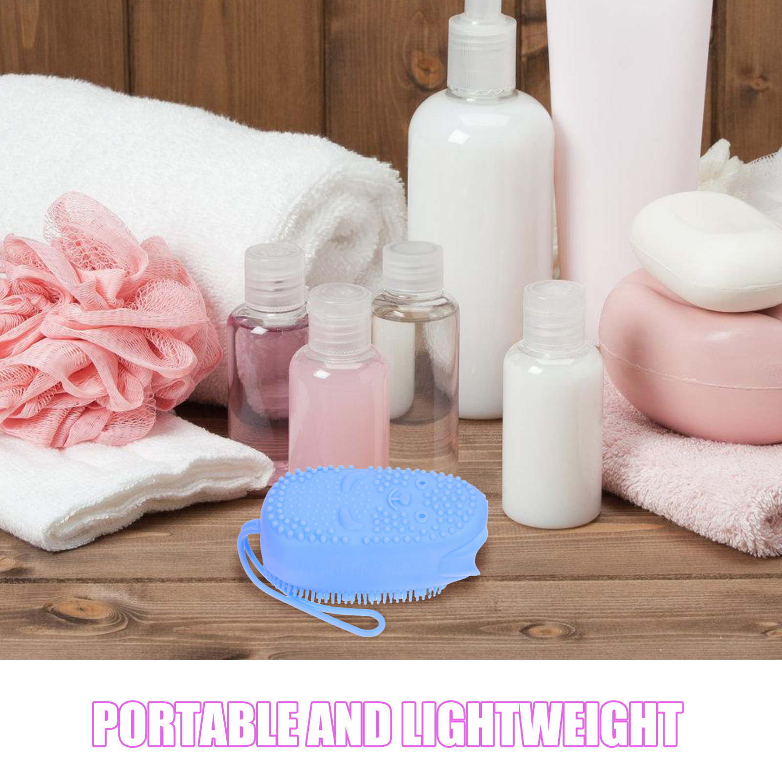 3 unidades de esponja de silic - Body Brush avaliação e preço