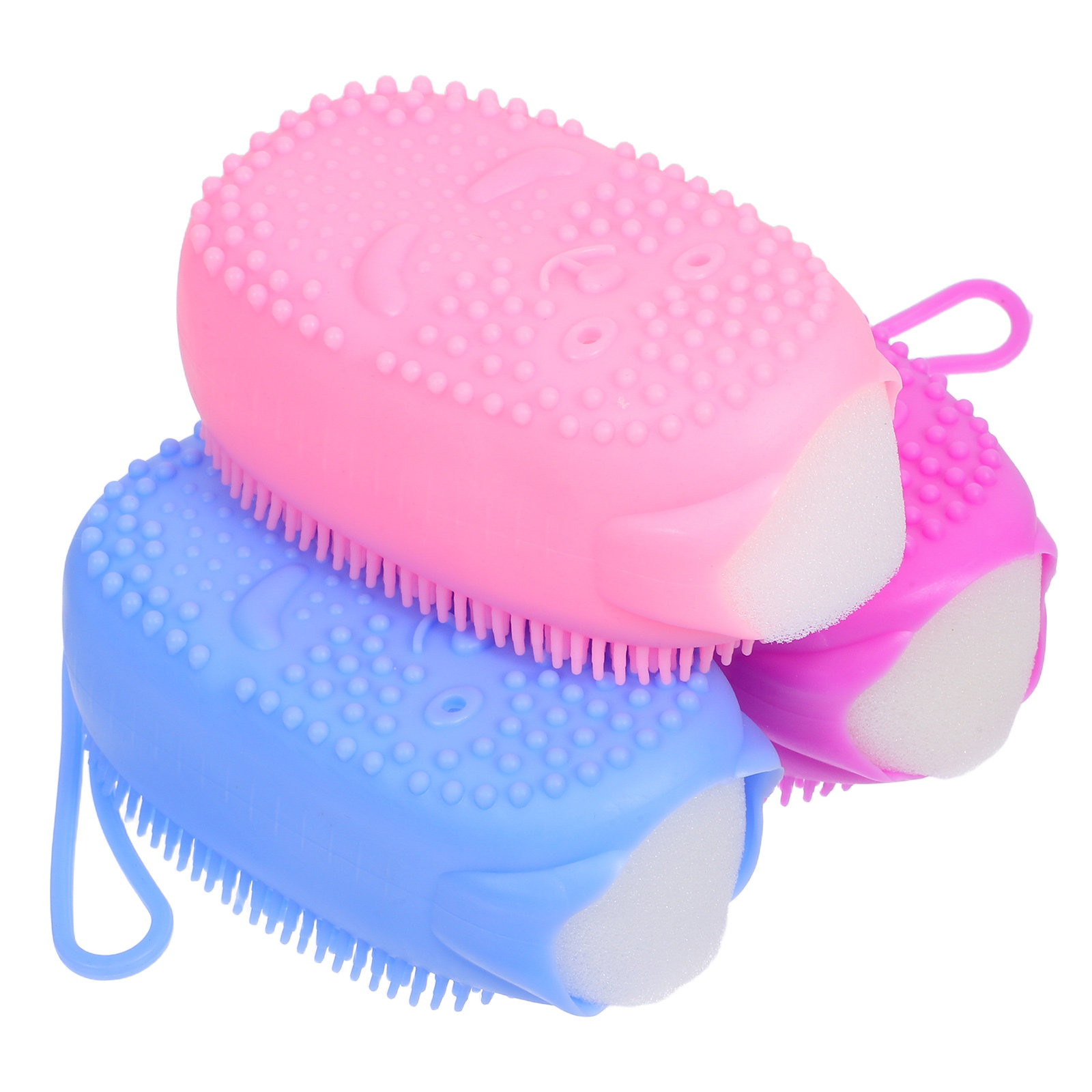 3 unidades de esponja de silic - Body Brush avaliação e preço