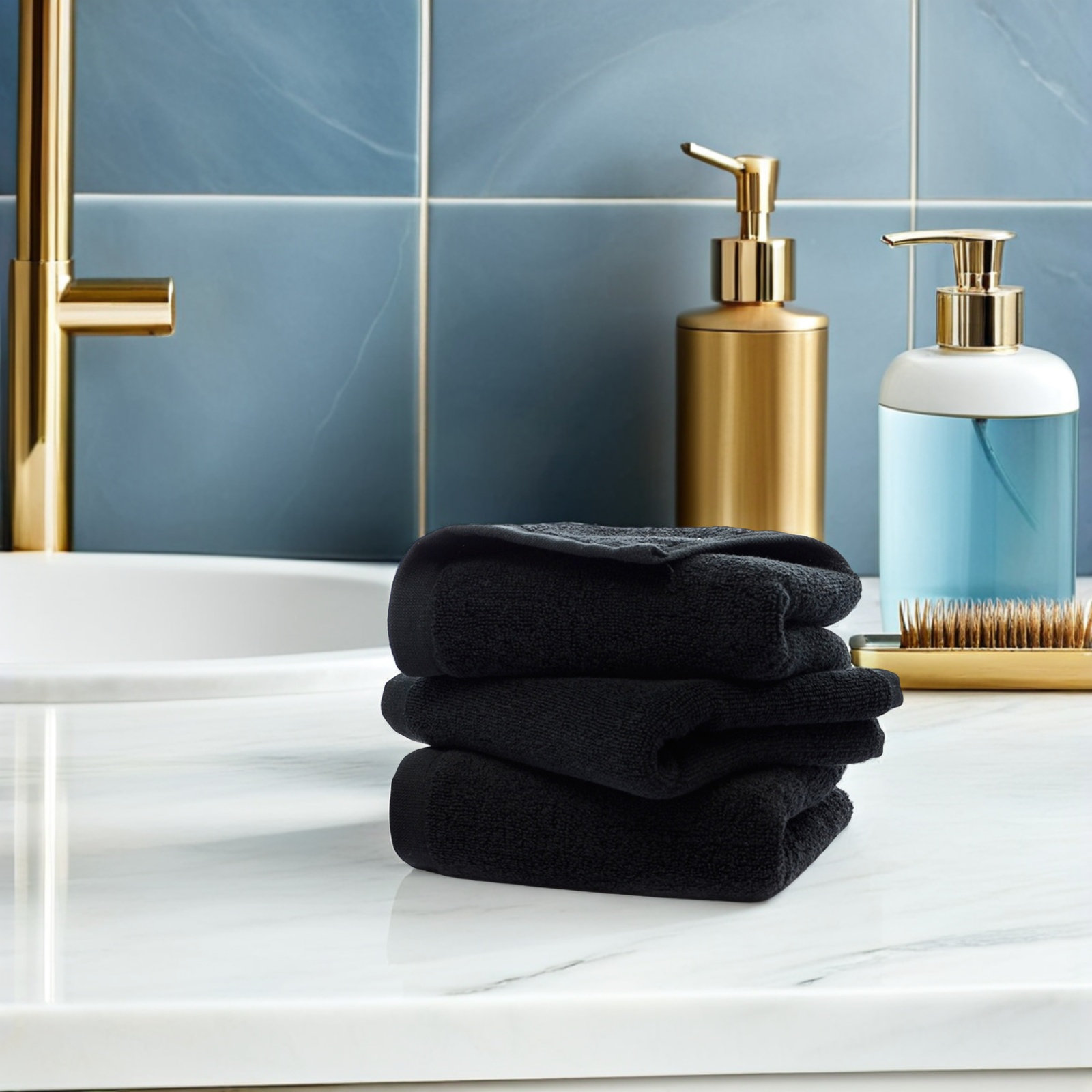 Toalha de Mão de Algodão Puro  - Spa Towel avaliação e preço