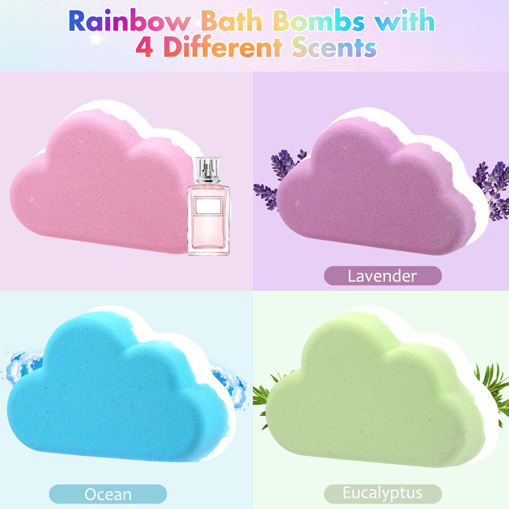 Bola de Banho Nuvem Arco-Íris  - Bath Salts avaliação e preço