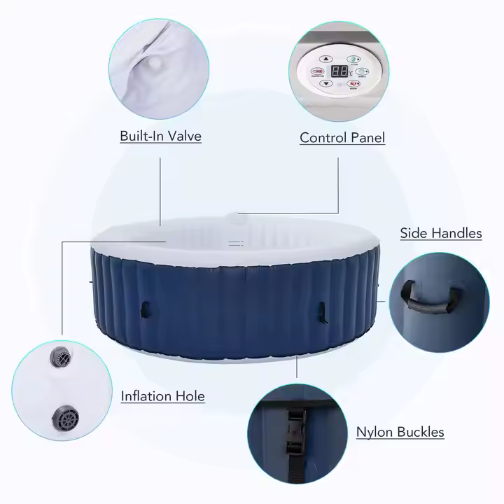 Banheira Inflável Redonda para - Hot Tub avaliação e preço