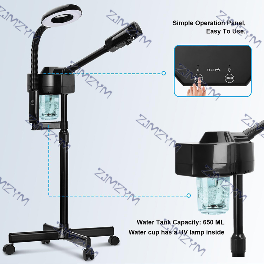 Vaporizador Facial 2 em 1 com  - Face Steamer avaliação e preço