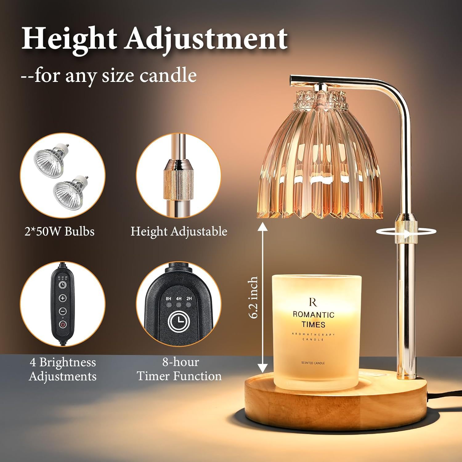 Luminária de Mesa Ajustável pa - Wax Warmer avaliação e preço