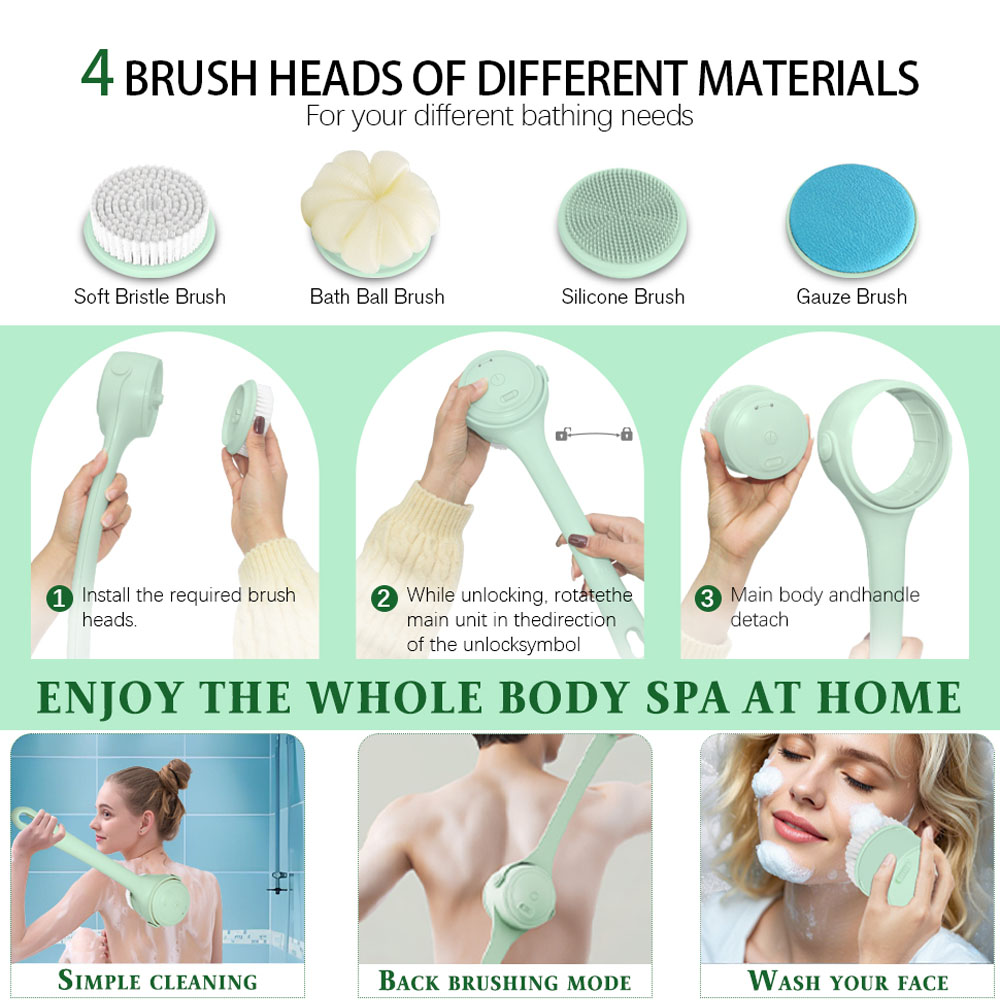 Escova Elétrica para o Corpo,  - Bath Salts avaliação e preço