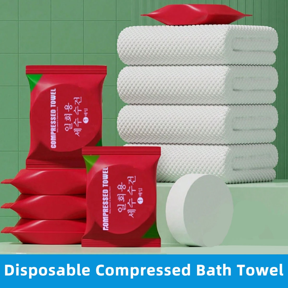 Toalha de Banho Comprimida Des - Spa Towel avaliação e preço