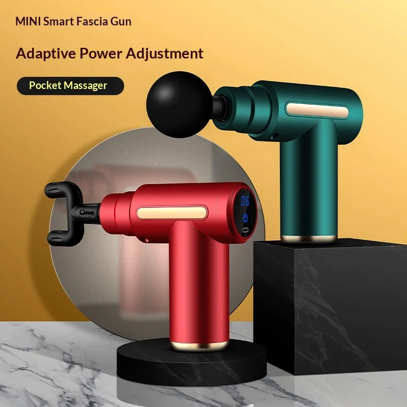 Mini pistola de massagem portá - Massage Gun avaliação e preço