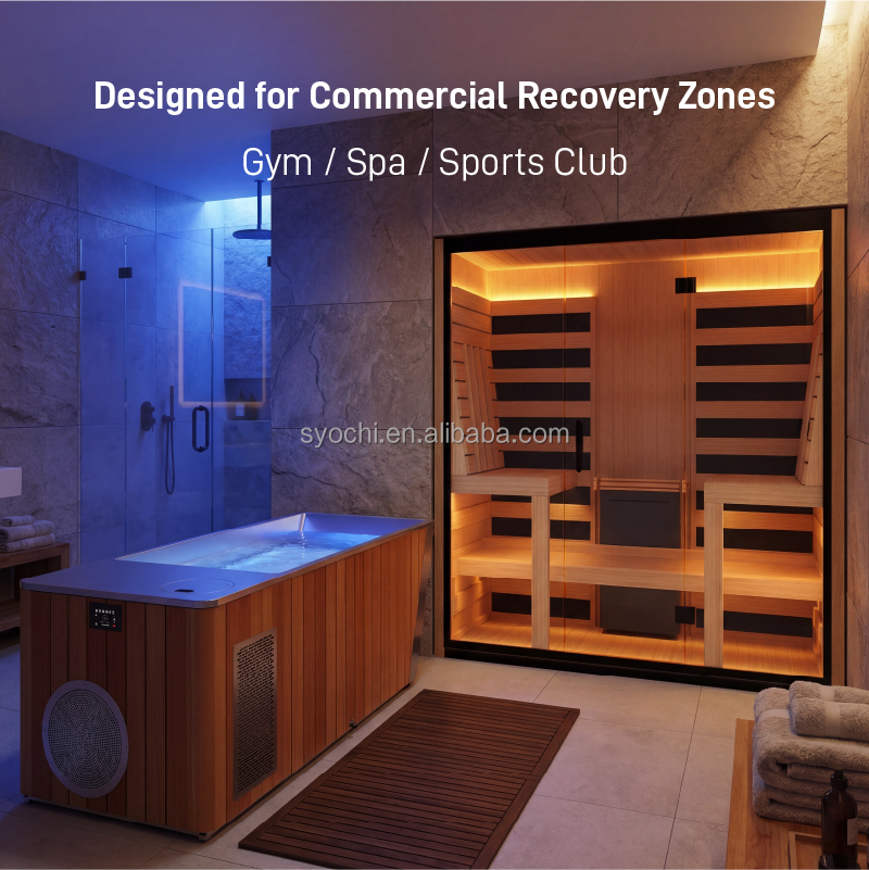 Sistema de Terapia de Contrast - Spa Wellness Gym avaliação e preço