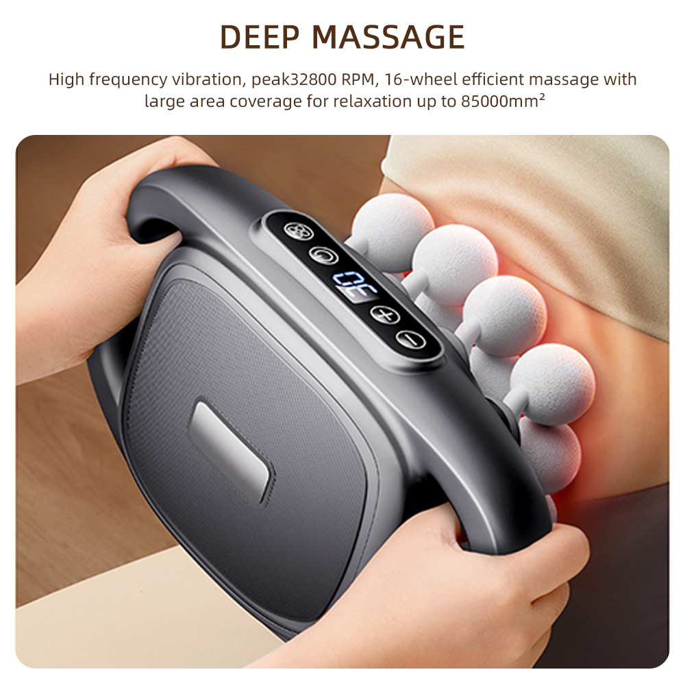 Pistola de massagem corporal c - Massage Gun avaliação e preço