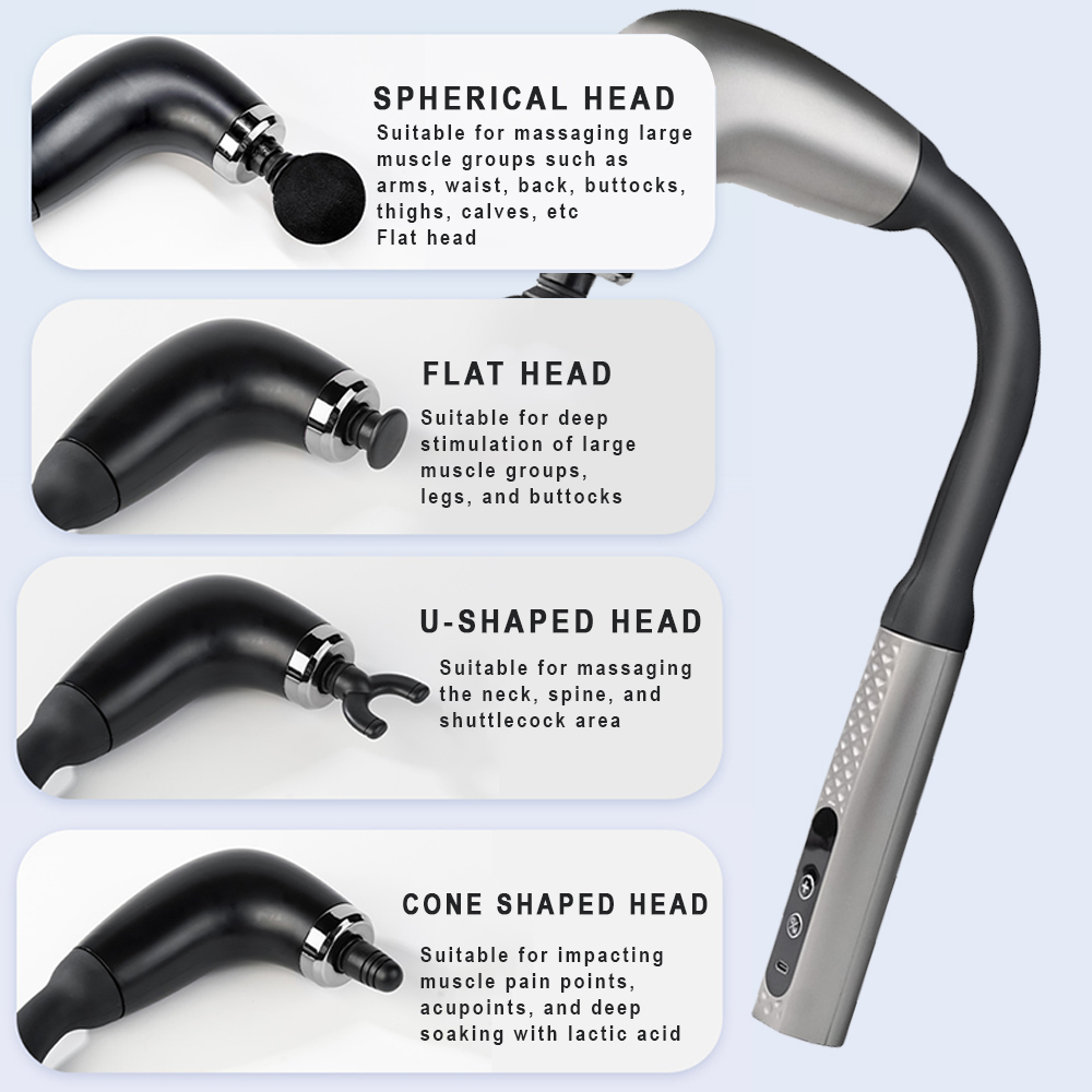 Pistola de massagem fascial po - Massage Gun avaliação e preço