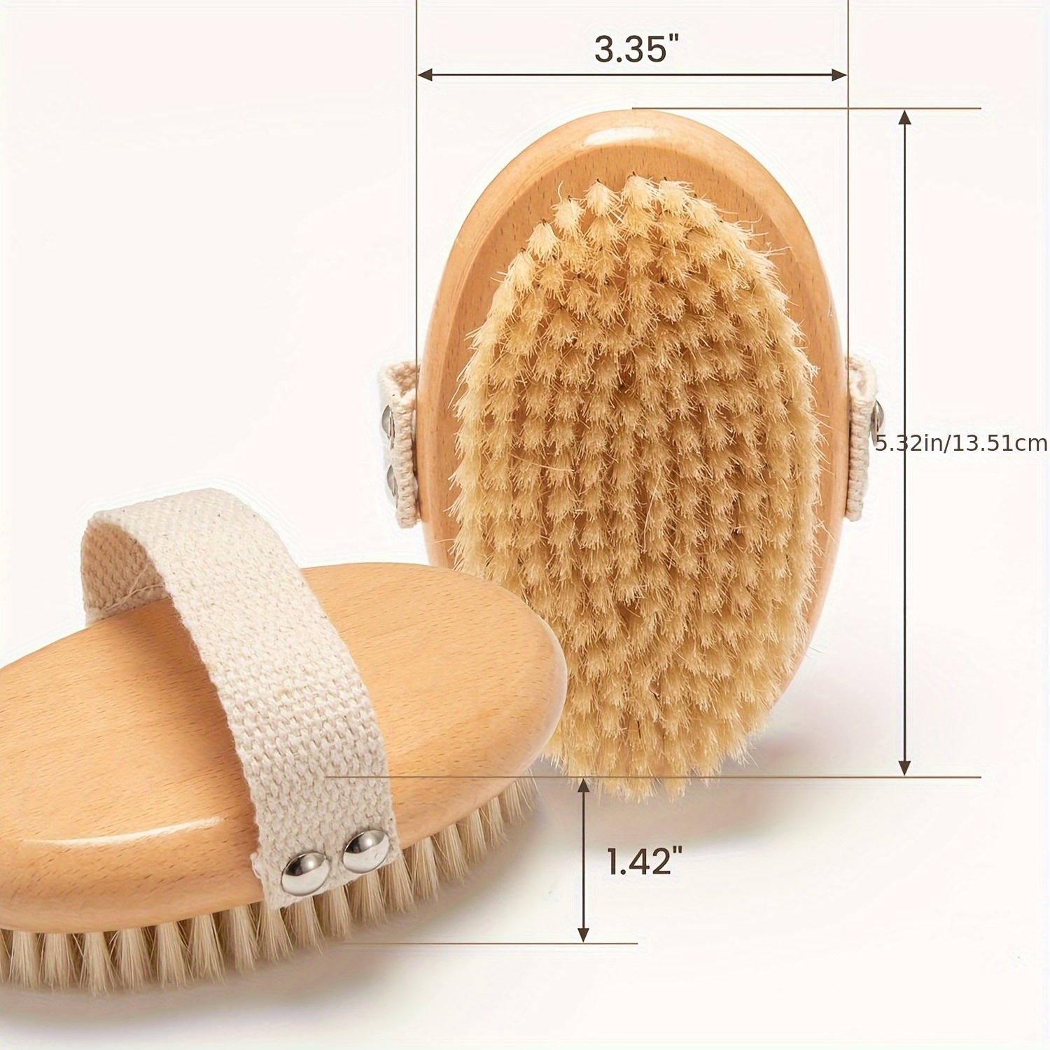 2 escovas para esfoliação corp - Body Brush avaliação e preço