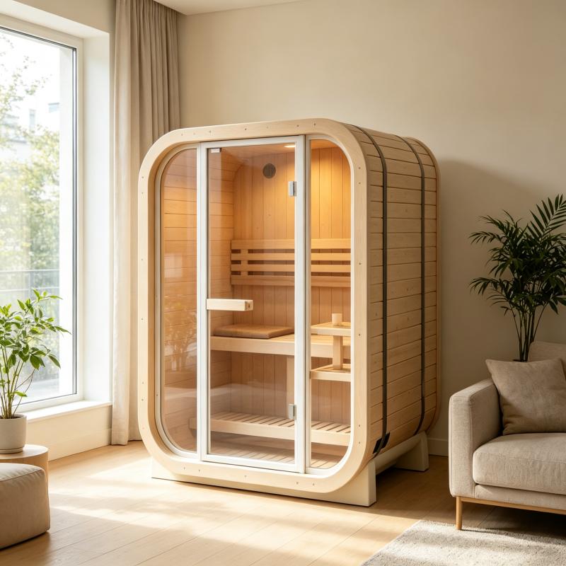 Cabine de sauna de luxo, feita - Spa Wellness Gym avaliação e preço