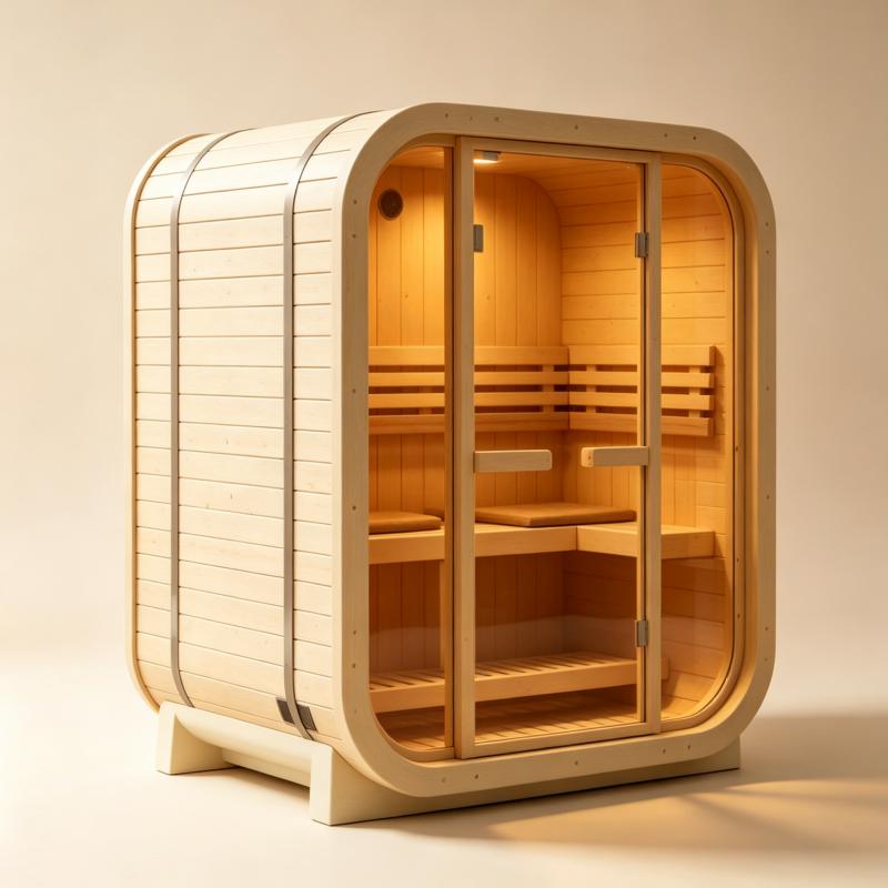 Cabine de sauna de luxo, feita - Spa Wellness Gym avaliação e preço