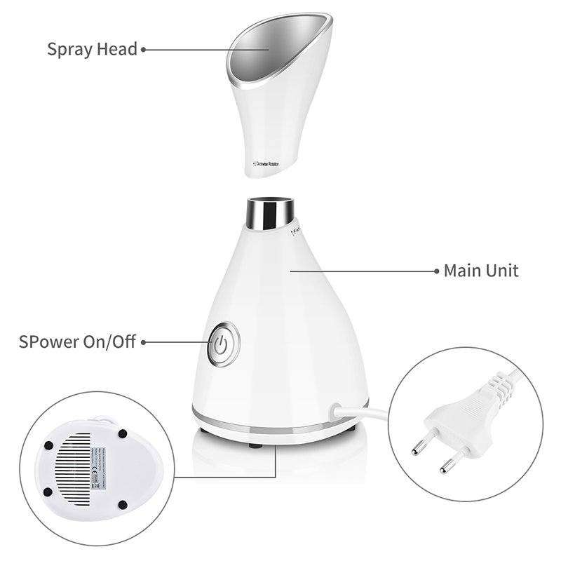 Vaporizador Facial Portátil Na - Face Steamer avaliação e preço