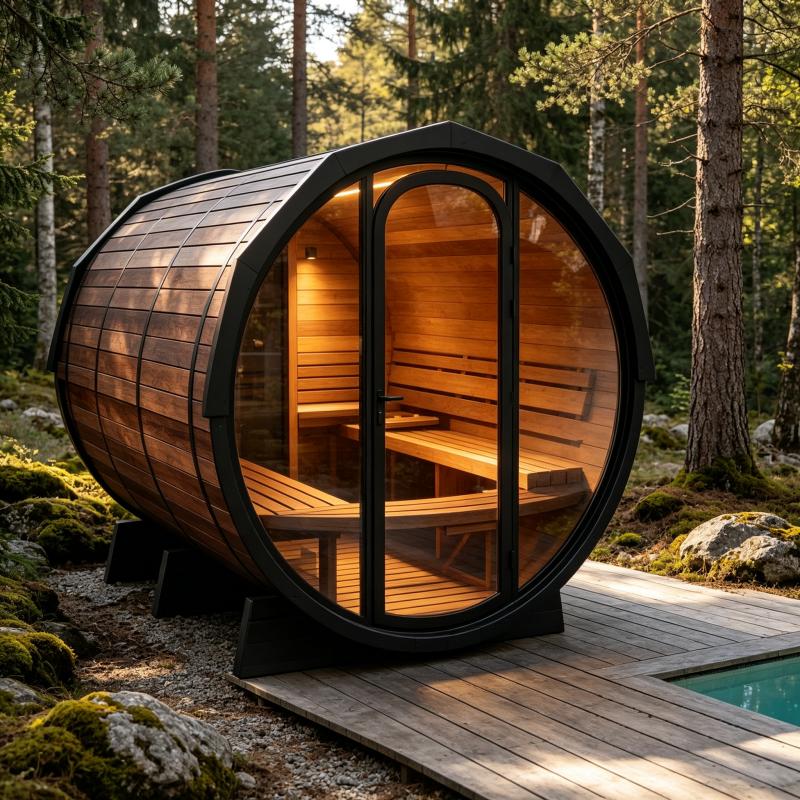 Cabine de Sauna Premium de Mad - Spa Wellness Gym avaliação e preço