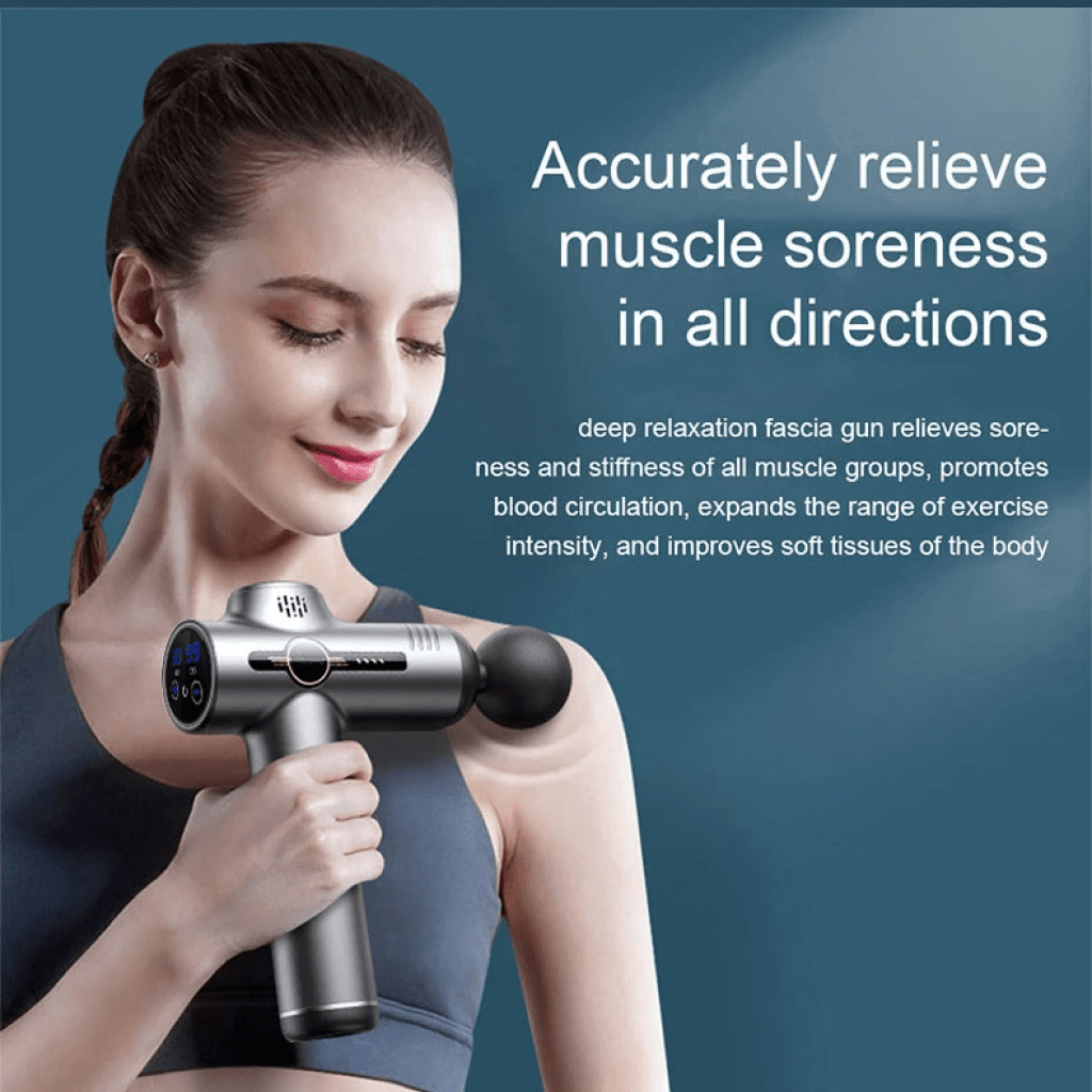 Pistola de massagem de 99 níve - Massage Gun avaliação e preço