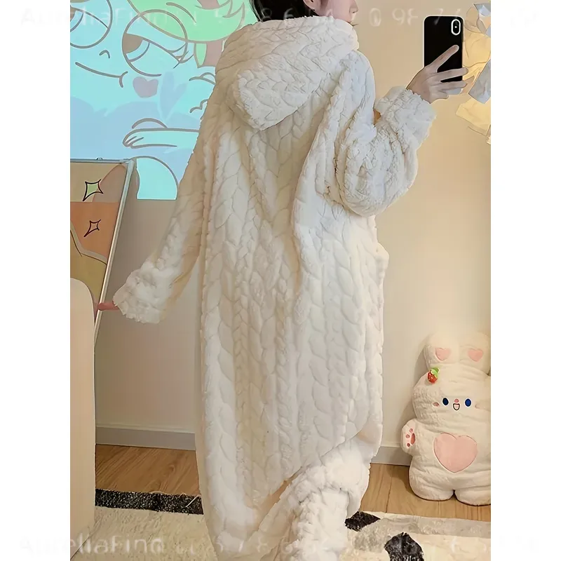 Roupão Feminino de Flanela Out - Bathrobe avaliação e preço
