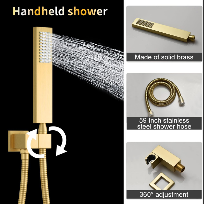 Latão escovado ouro display di - Body Brush avaliação e preço